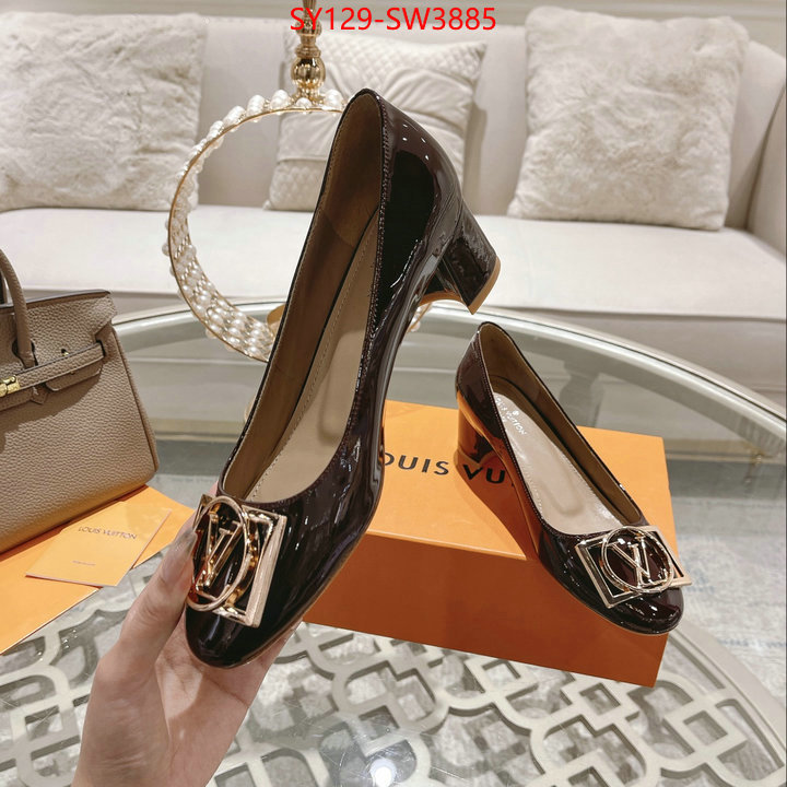 Women Shoes-LV,replcia cheap from china , ID: SW3885,$: 129USD