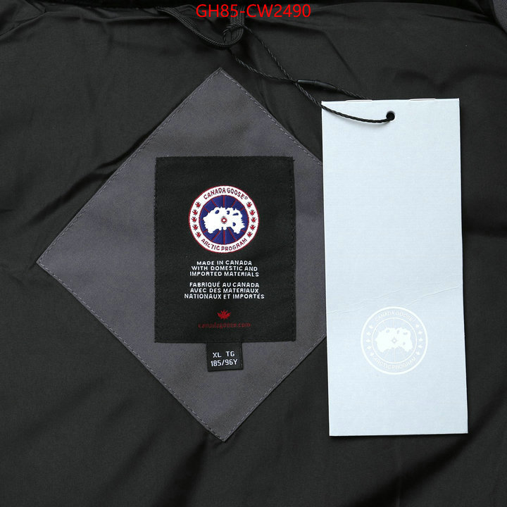 Down jacket Men-Canada Goose,best quality replica , ID: CW2490,$: 85USD