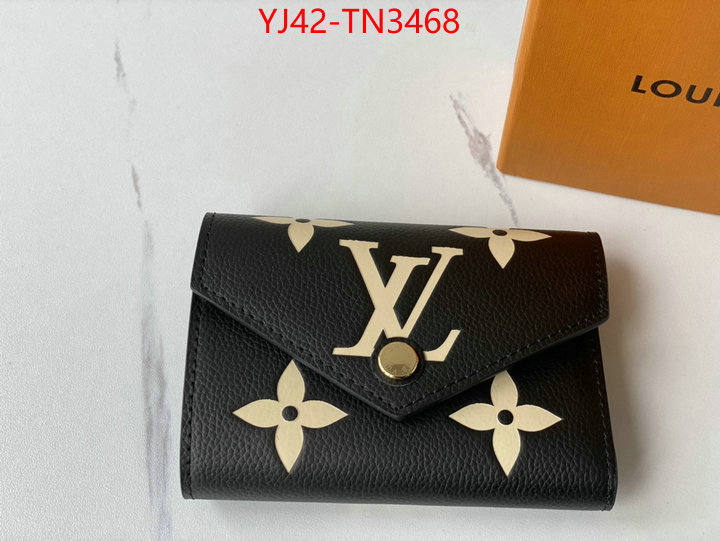 LV Bags(4A)-Wallet,ID: TN3468,$: 42USD