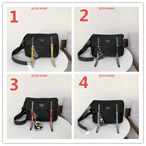 Prada Bags(TOP)-Diagonal-,ID: BY400,