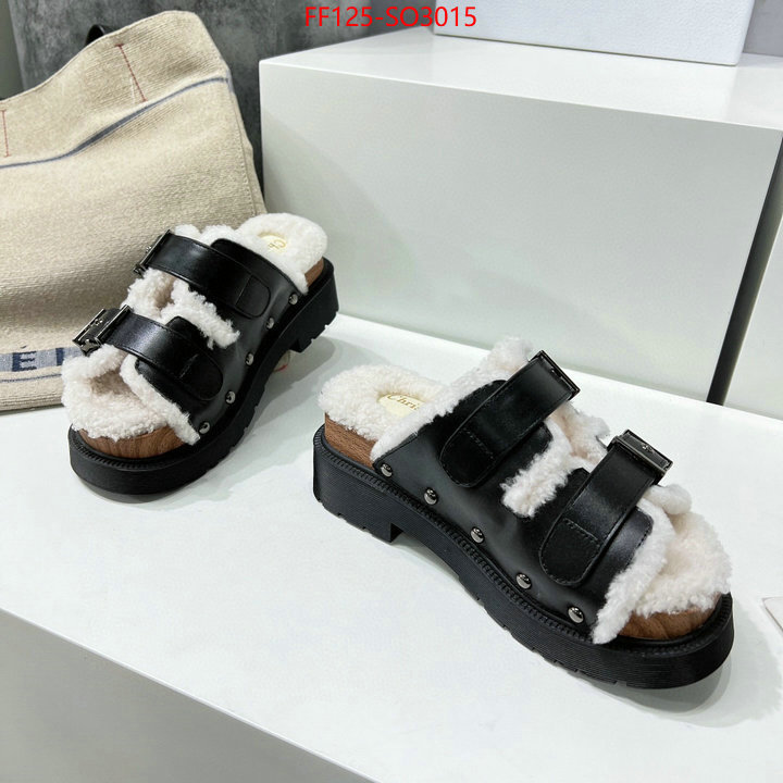 Women Shoes-Dior,practical and versatile replica designer , ID: SO3015,$: 125USD