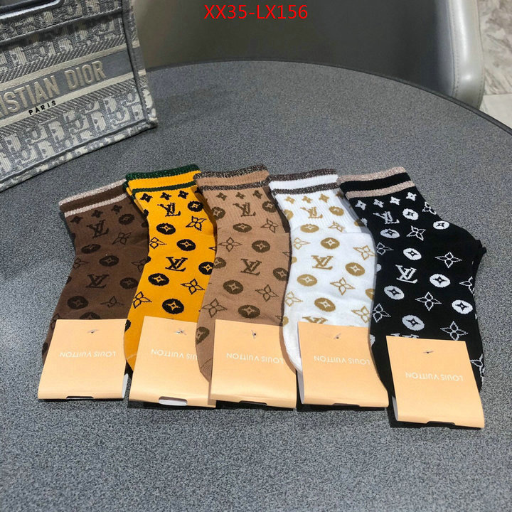 Sock-LV,where quality designer replica , ID: LX156,$: 35USD