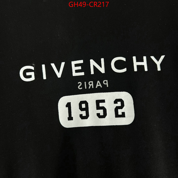 Clothing-Givenchy,luxury 7 star replica ,ID: CR217,$: 49USD