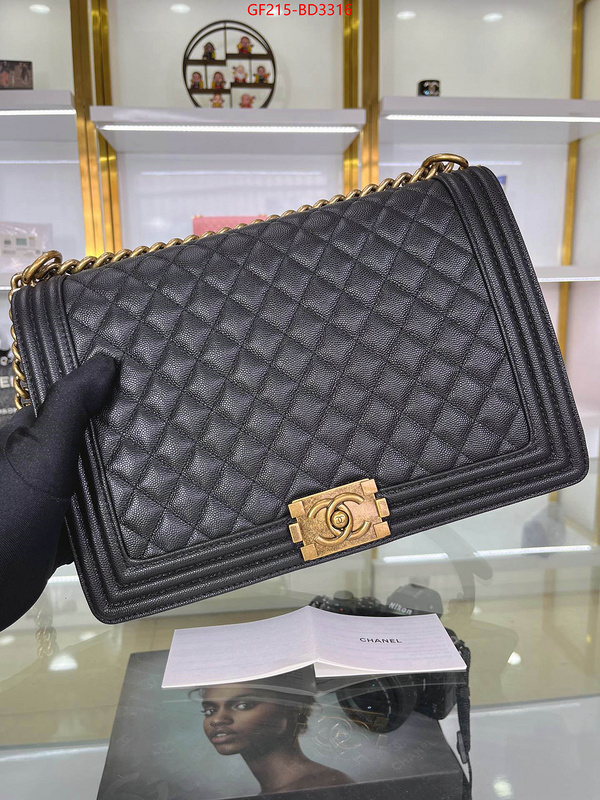 Chanel Bags(TOP)-Le Boy,ID: BD3316,$: 215USD