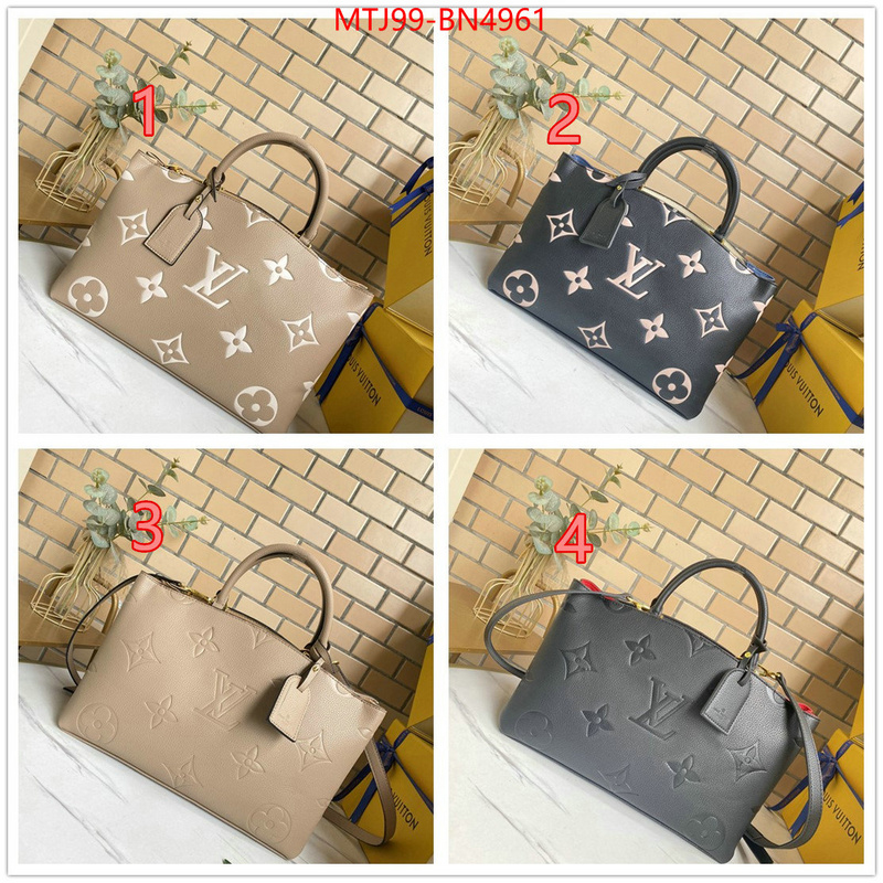 LV Bags(4A)-Handbag Collection-,ID: BN4961,$: 99USD