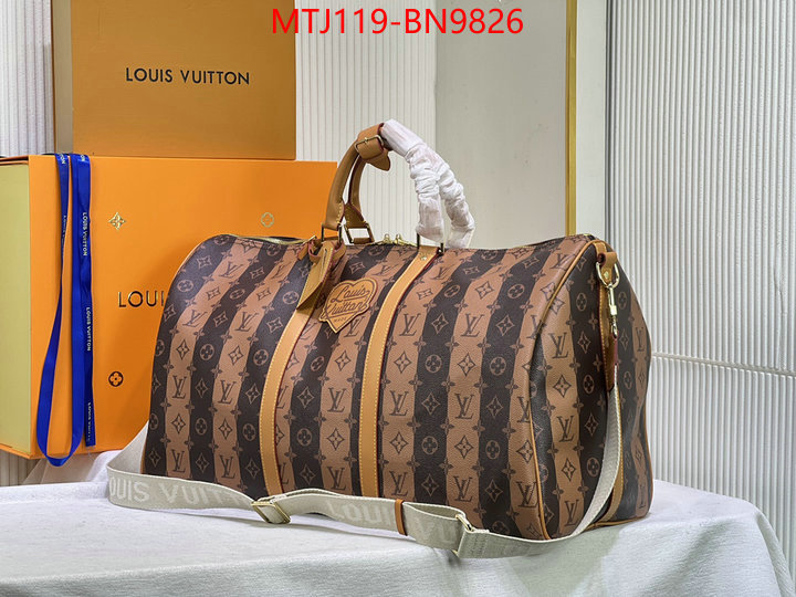 LV Bags(4A)-Keepall BandouliRe 45-50-,buy cheap replica ,ID: BN9826,$: 119USD