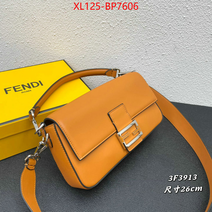 Fendi Bags(4A)-Baguette-,buying replica ,ID: BP7606,$: 125USD