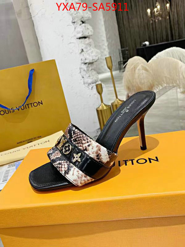 Women Shoes-LV,wholesale imitation designer replicas , ID: SA5911,$: 79USD