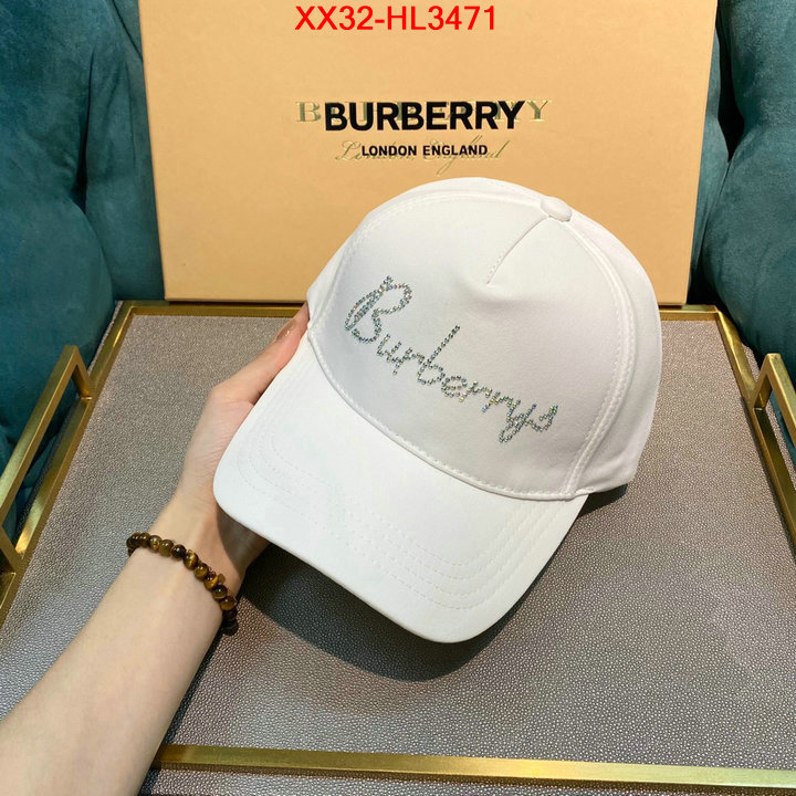 Cap (Hat)-Burberry,fake high quality , ID: HL3471,$: 32USD