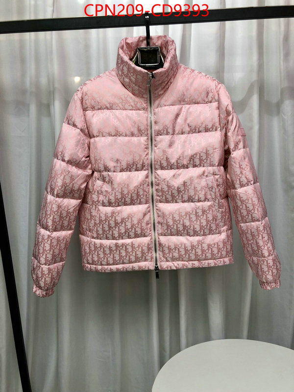 Down jacketMen-Dior,top sale , ID: CD9393,$: 209USD