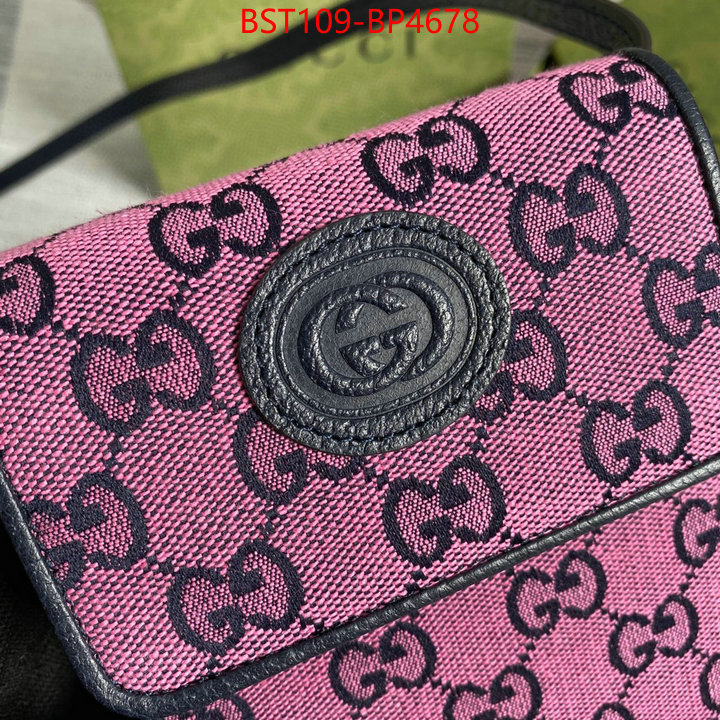 Gucci Bags(TOP)-Diagonal-,ID: BP4678,$: 109USD