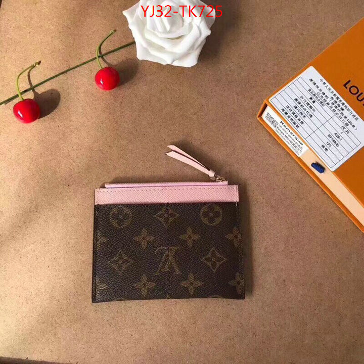 LV Bags(4A)-Wallet,ID: TK725,$:32USD