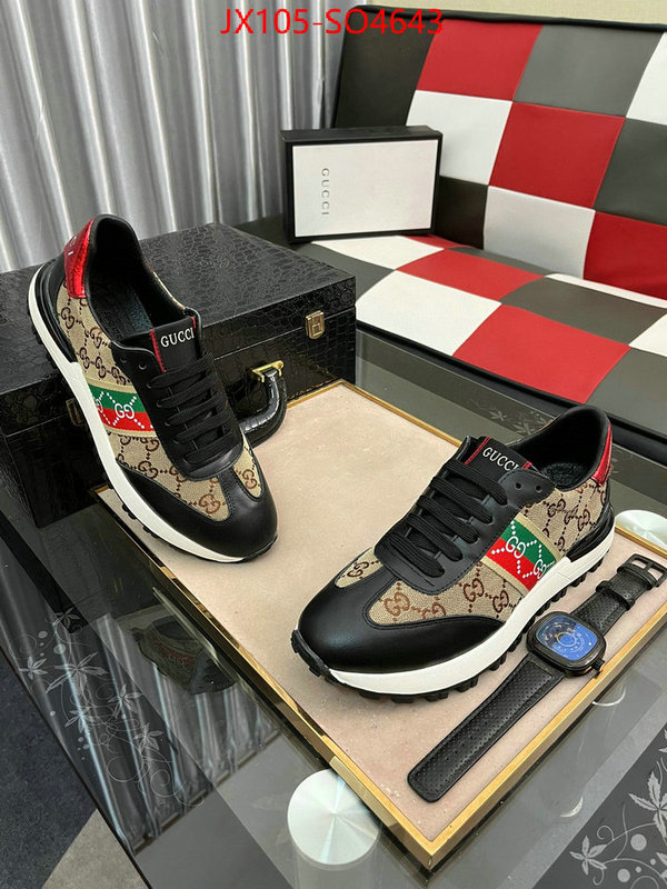 Men Shoes-Gucci,what is a 1:1 replica , ID: SO4643,$: 105USD