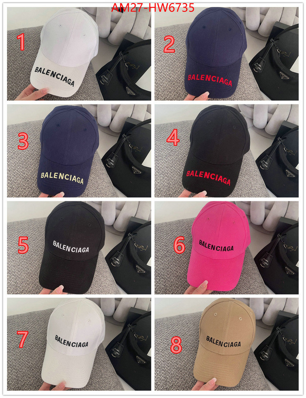 Cap (Hat)-Balenciaga,the top ultimate knockoff , ID: HW6735,$: 27USD