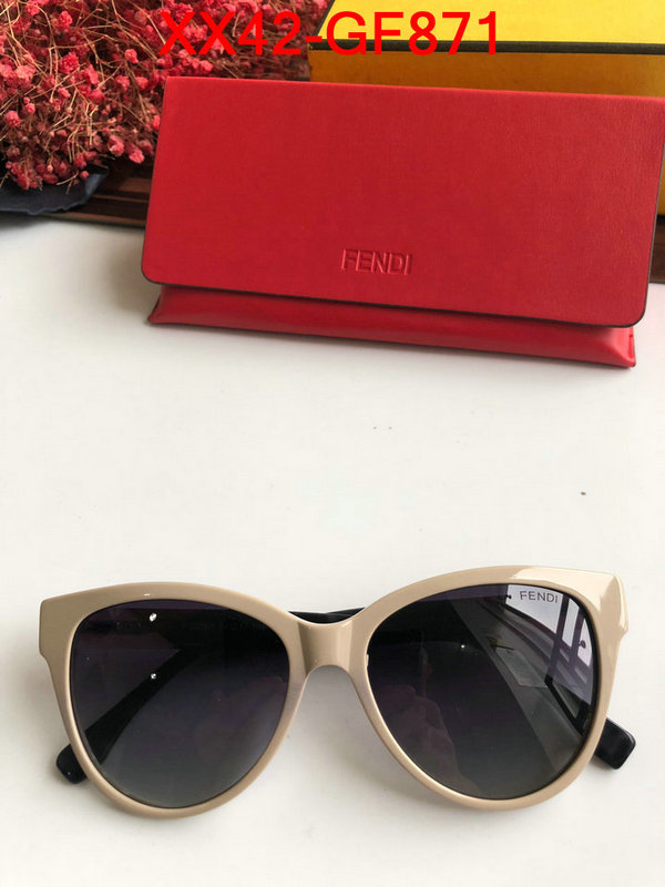 Glasses-Fendi,designer wholesale replica , ID: GF871,$:42USD