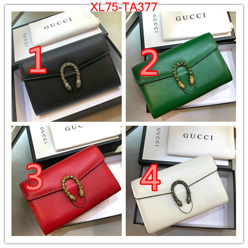 Gucci Bags(4A)-Wallet-,ID:TA377,$: 75USD