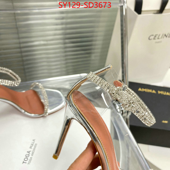 Women Shoes-Amina Muaddi,best luxury replica , ID: SD3673,$: 129USD