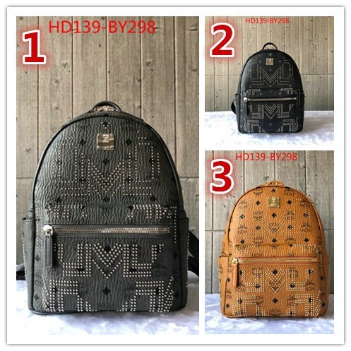 MCM Bags(TOP)-Backpack-,ID: BY298,$:139USD