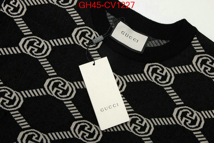 Clothing-Gucci,sellers online , ID: CV1227,$: 45USD