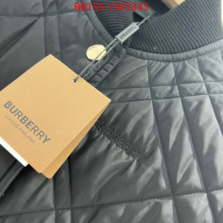 Down jacket Women-Burberry,the top ultimate knockoff , ID: CW3343,$: 155USD