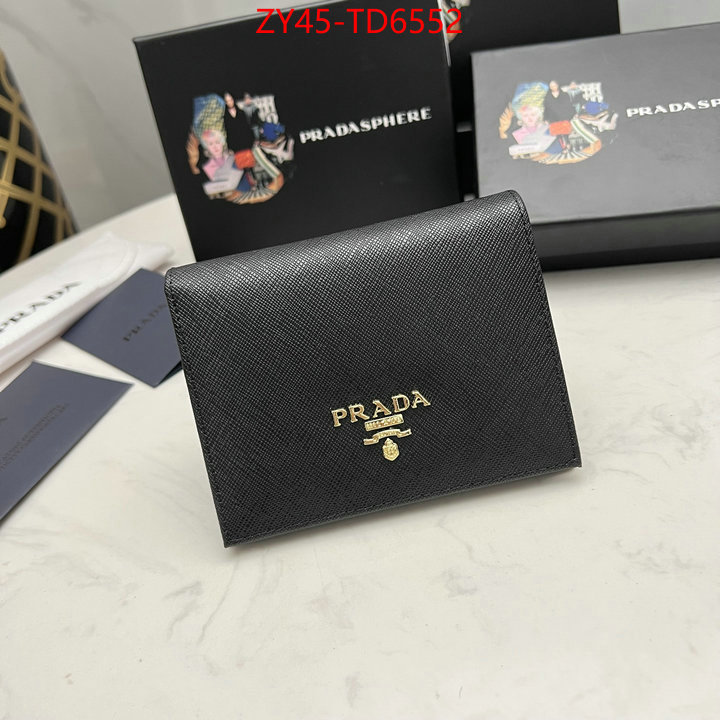 Prada Bags(4A)-Wallet,where can i find ,ID: TD6552,$: 45USD