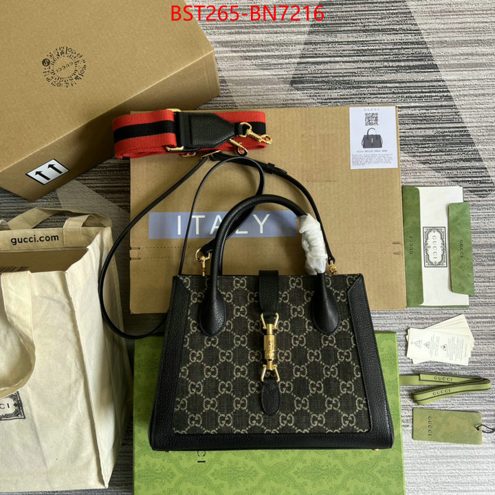 Gucci Bags(TOP)-Handbag-,buy replica ,ID: BN7216,$: 265USD