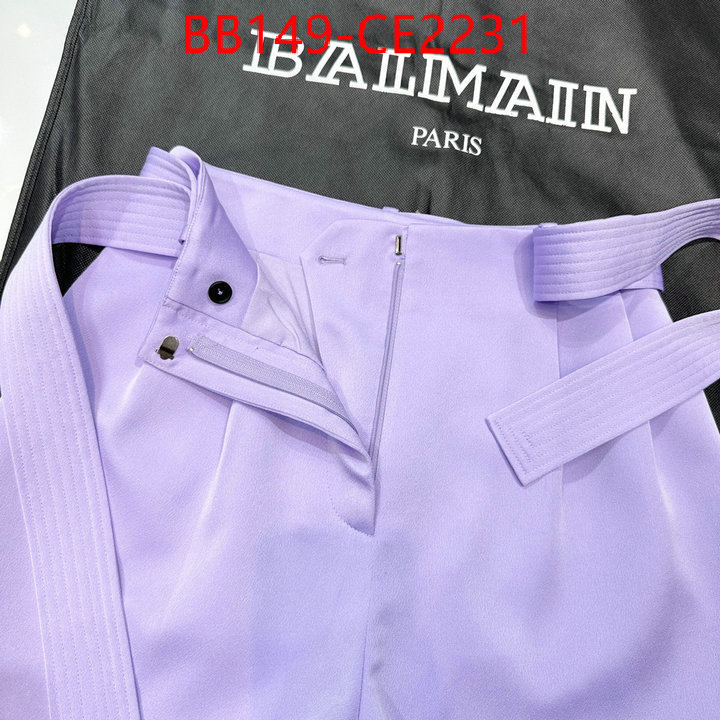 Clothing-Balmain,fake high quality , ID: CE2231,$: 149USD