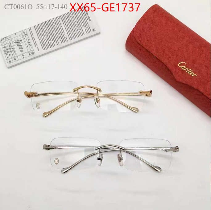 Glasses-Cartier,high quality happy copy , ID: GE1737,$: 65USD