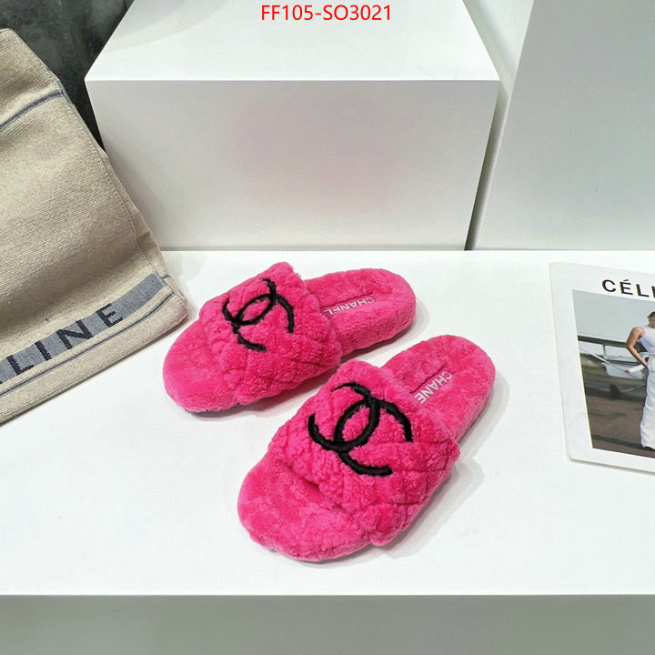 Women Shoes-Chanel,high end designer , ID: SO3021,$: 105USD