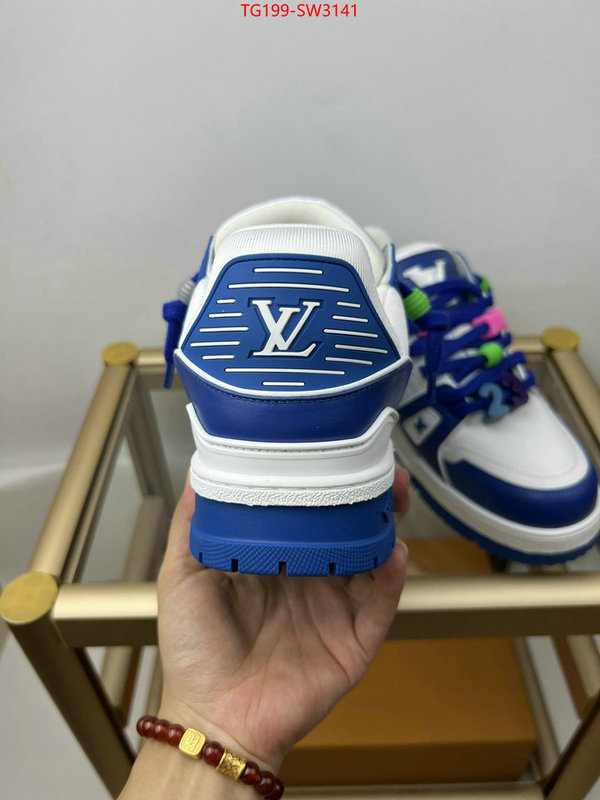 Men Shoes-LV,designer 7 star replica , ID: SW3141,$: 199USD