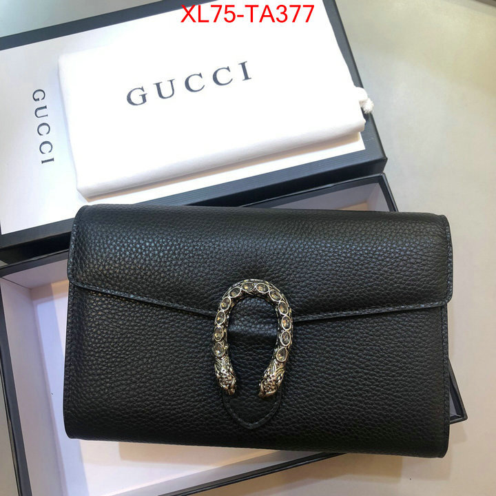 Gucci Bags(4A)-Wallet-,ID:TA377,$: 75USD