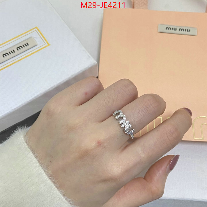 Jewelry-Miu Miu,what is a 1:1 replica , ID: JE4211,