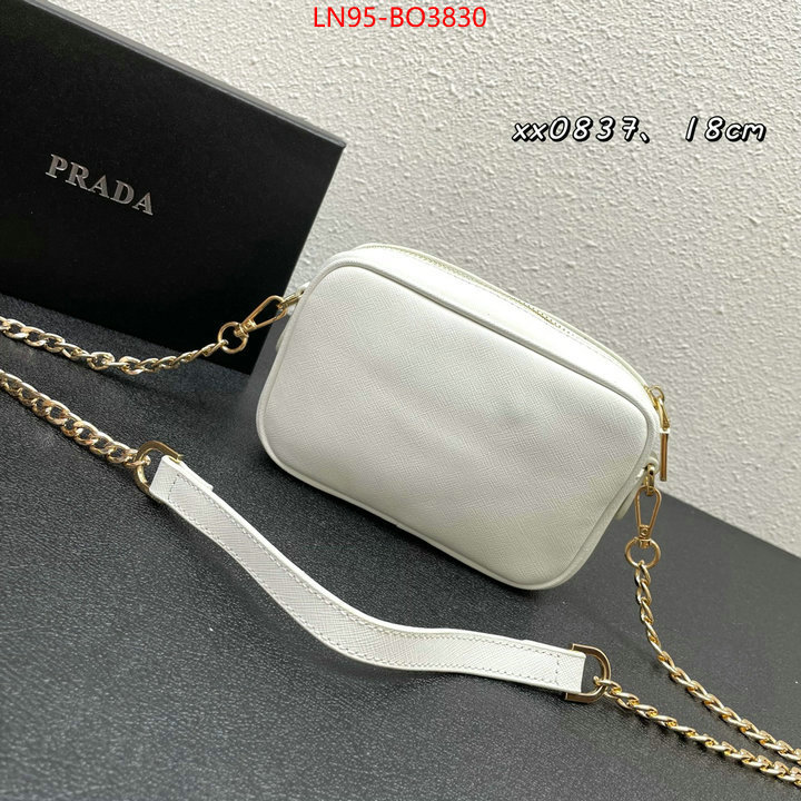 Prada Bags(4A)-Diagonal-,what is top quality replica ,ID: BO3830,$: 95USD