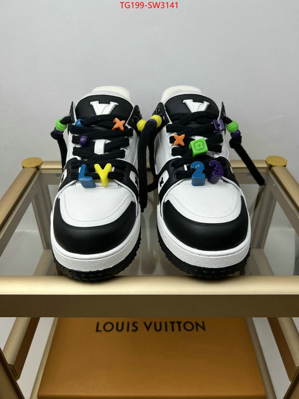 Men Shoes-LV,designer 7 star replica , ID: SW3141,$: 199USD