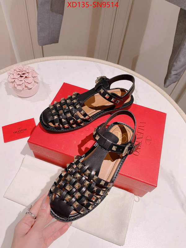 Women Shoes-Valentino,fake aaaaa , ID: SN9514,$: 135USD