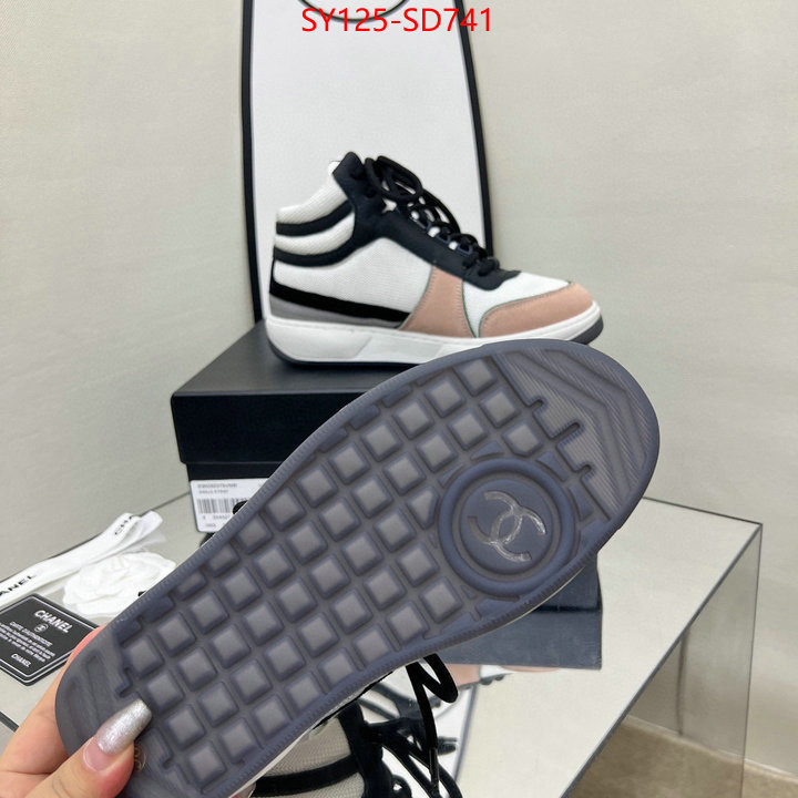 Women Shoes-Chanel,shop cheap high quality 1:1 replica , ID: SD741,$: 125USD