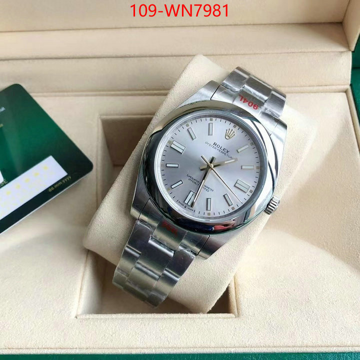 Watch(4A)-Rolex,1:1 clone , ID: WN7981,$: 109USD