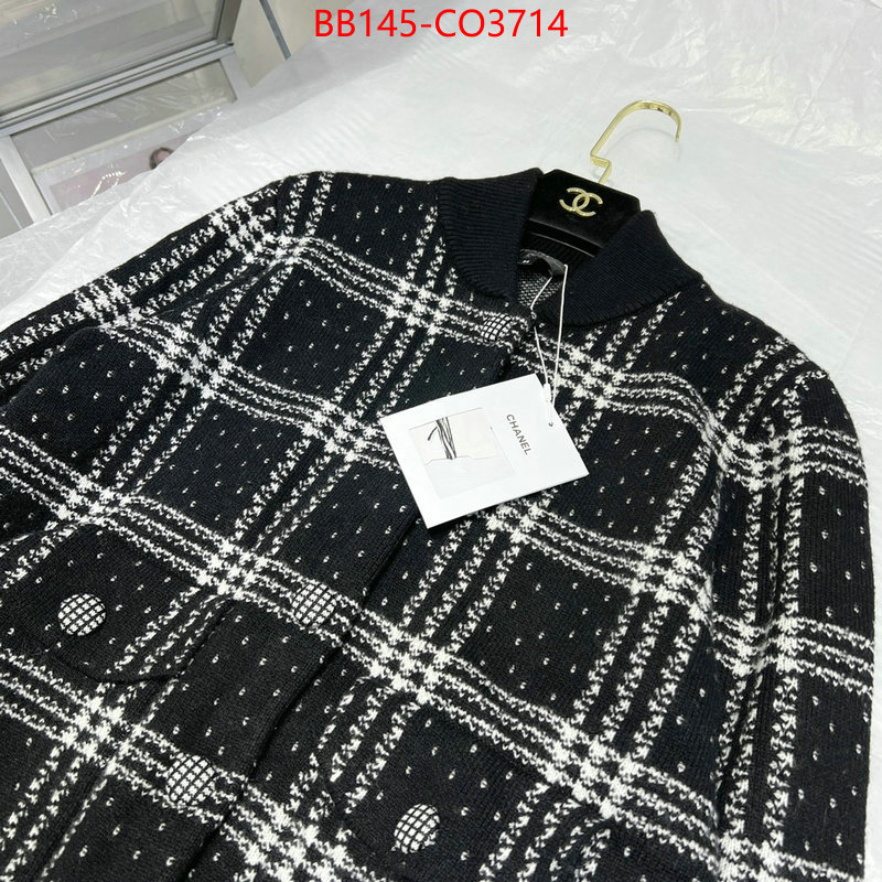 Clothing-Chanel,the quality replica , ID: CO3714,$: 145USD