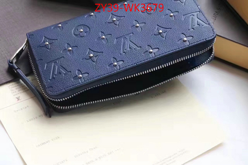 LV Bags(4A)-Wallet,ID: WK3679,$:39USD