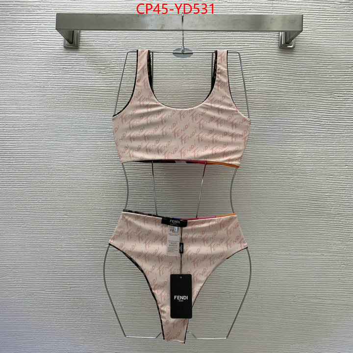 Swimsuit-Fendi,top quality designer replica , ID: YD531,$: 45USD