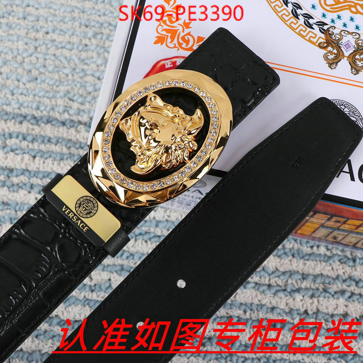 Belts-Versace,what's the best place to buy replica , ID: PE3390,$: 69USD