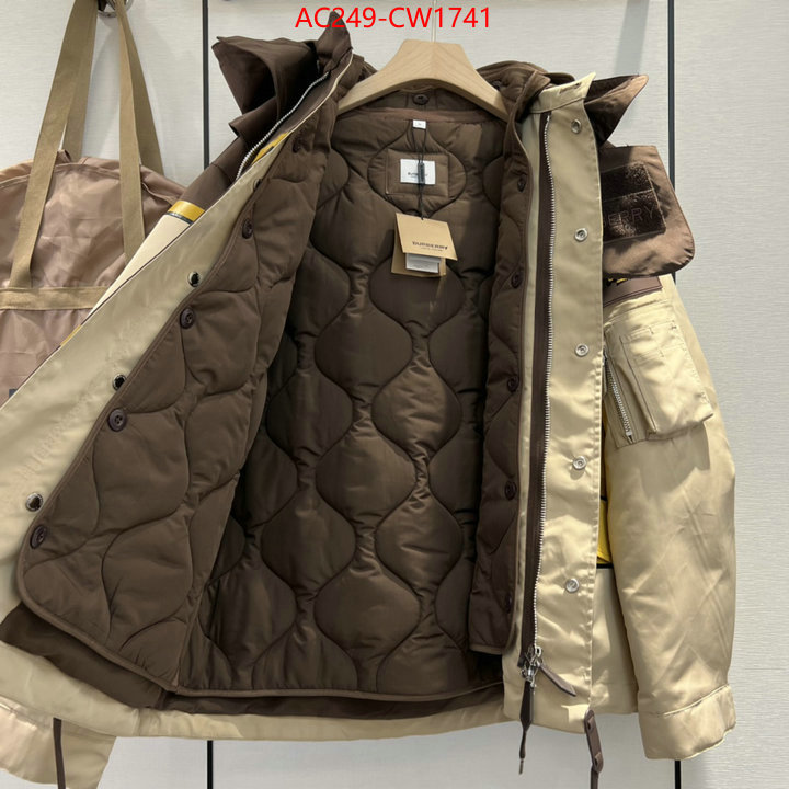 Down jacket Men-Burberry,sale , ID: CW1741,$: 249USD