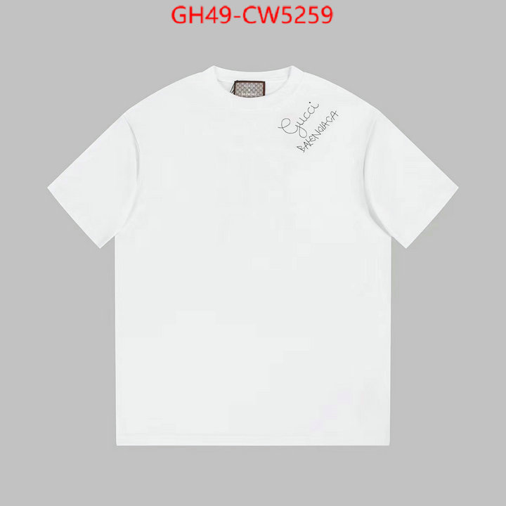 Clothing-Gucci,where to find the best replicas , ID: CW5259,$: 49USD