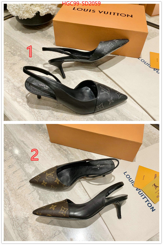 Women Shoes-LV,1:1 replica , ID: SD2059,$: 99USD