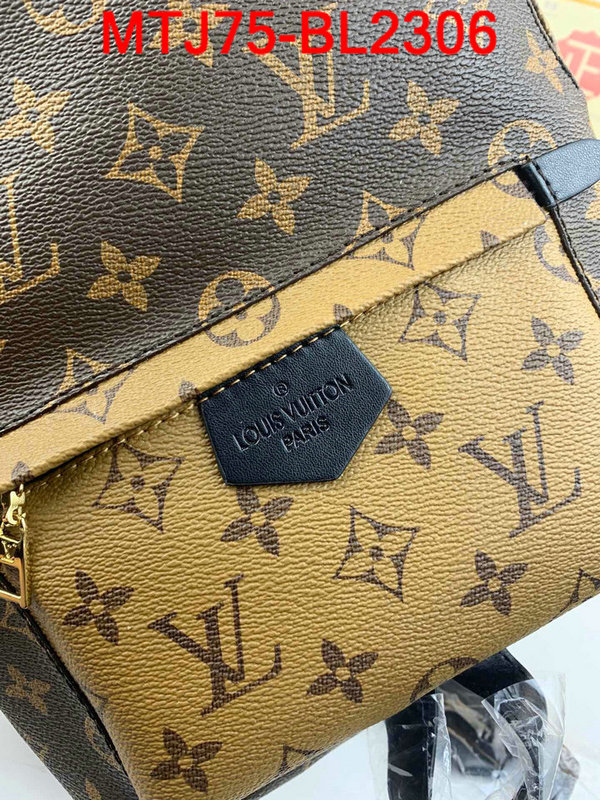 LV Bags(4A)-Backpack-,ID：BL2306,$:75USD