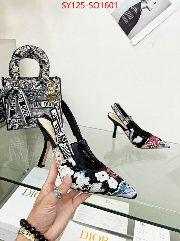 Women Shoes-Dior,website to buy replica , ID: SO1601,$: 125USD