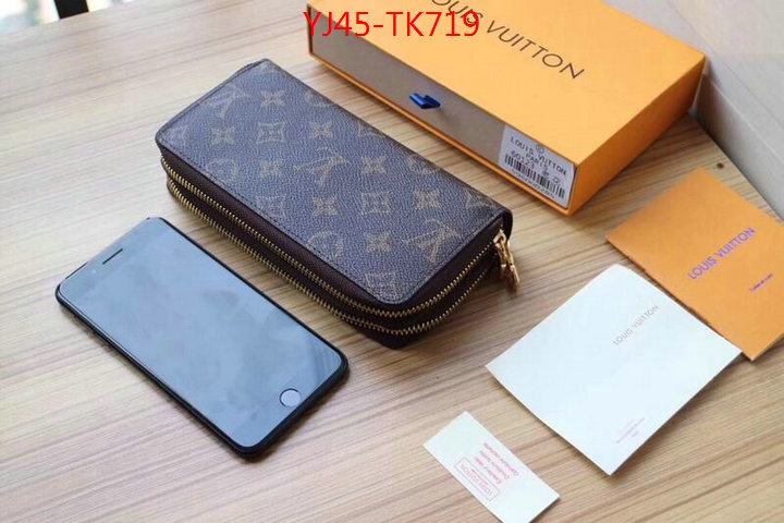 LV Bags(4A)-Wallet,ID: TK719,$:45USD