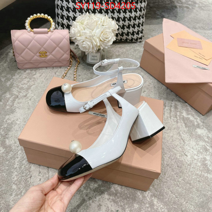 Women Shoes-Miu Miu,replica sale online , ID: SD4205,$: 119USD