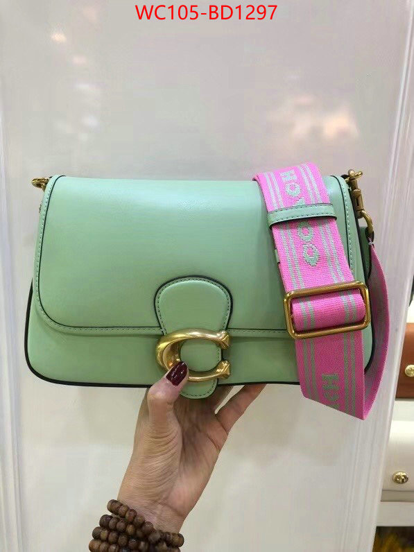 Coach Bags(4A)-Diagonal,top sale ,ID: BD1297,$: 105USD