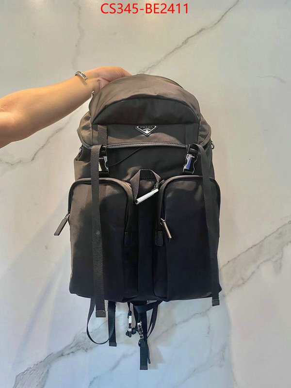 Prada Bags(TOP)-Backpack-,ID: BE2411,$: 345USD